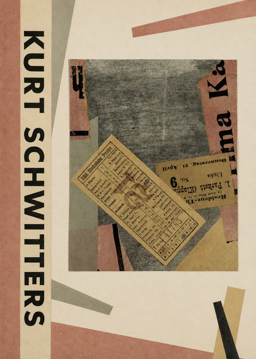 Kurt Schwitters Merz Collage No2 - Póster