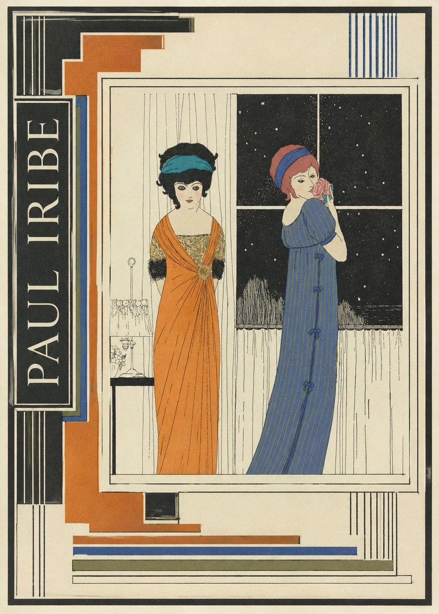 Paul Iribe Evening Elegance No2 - Póster