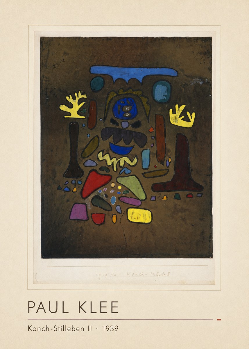 Paul Klee Konch-stilleben Ii No1 - Póster