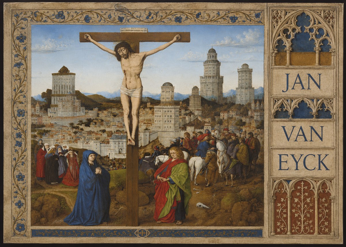 Jan van Eyck The Crucifixion No3 - Póster