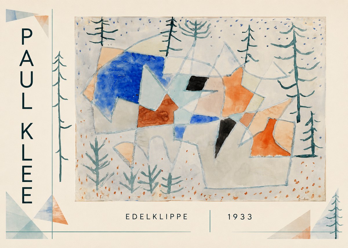 Paul Klee Edelklippe No2 - Póster