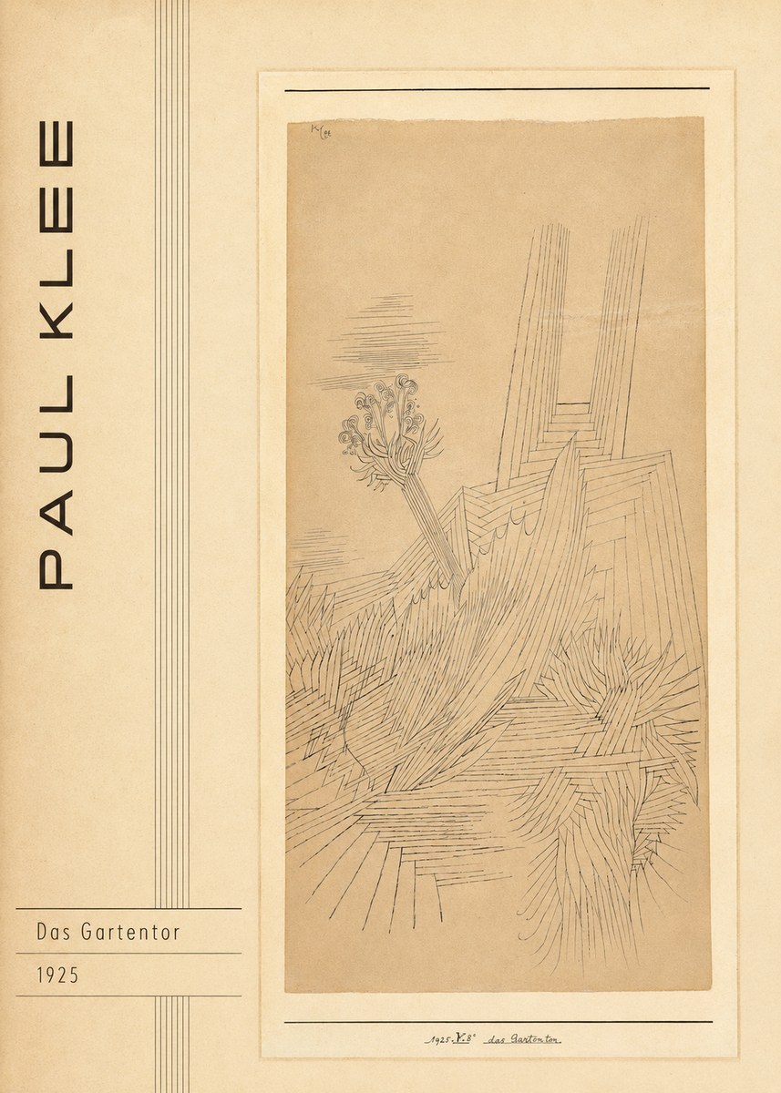 Paul Klee Das Gartentor II No2 - Póster