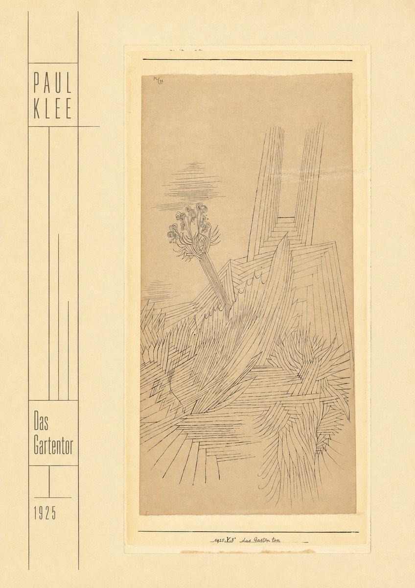 Paul Klee Das Gartentor II No4 - Póster