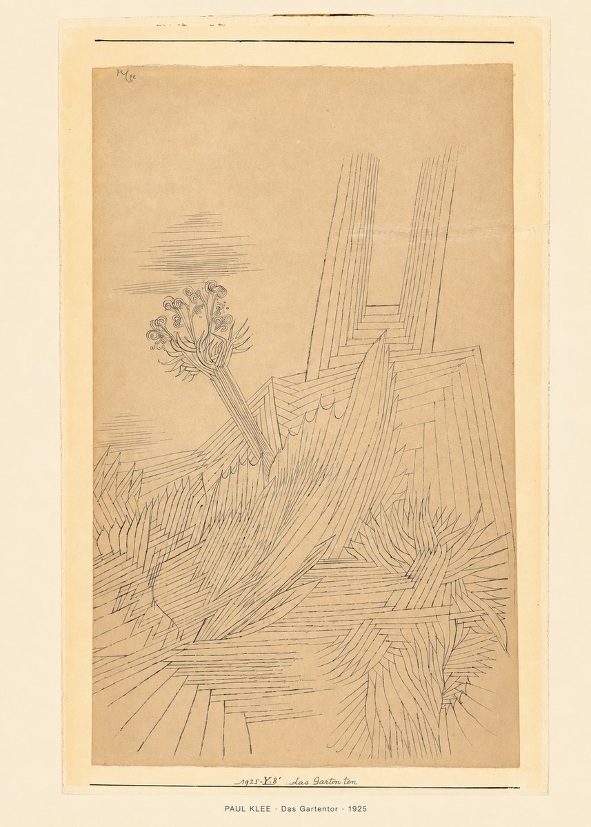 Paul Klee Das Gartentor II No6 - Póster