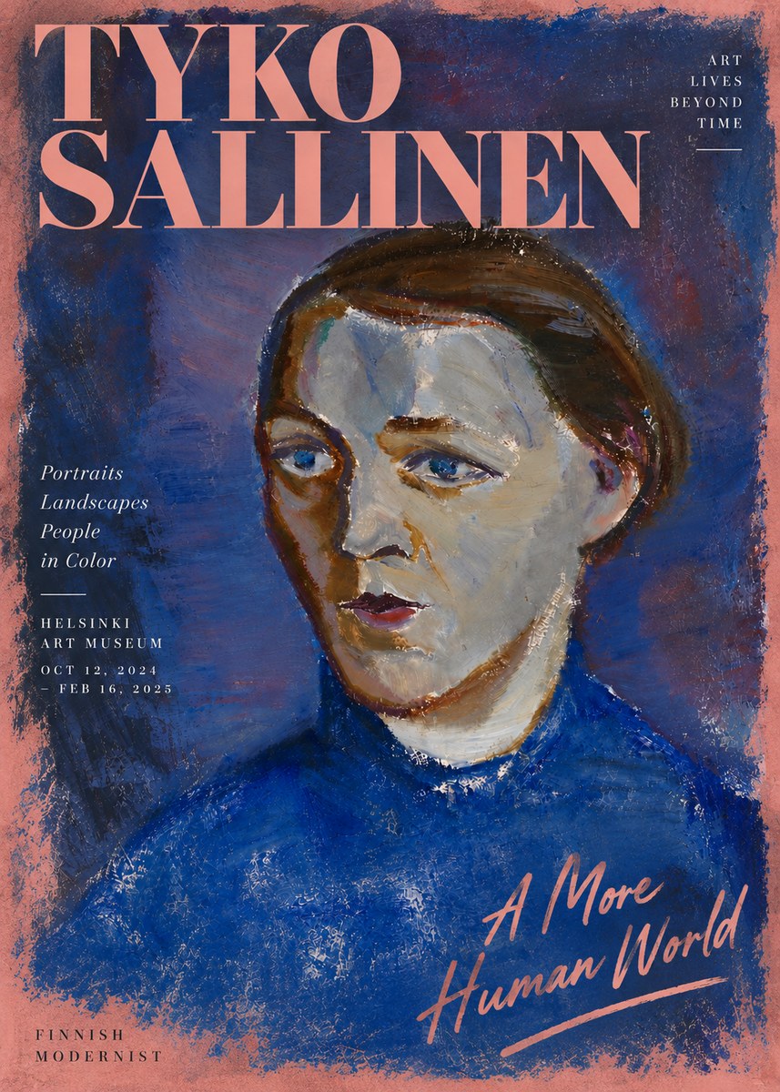 Tyko Sallinen Portrait II No5 - Póster