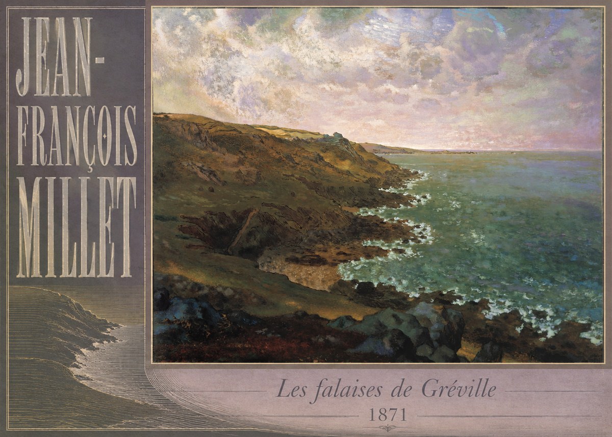 Jean-François Millet Les Falaises De Gréville No3 - Póster