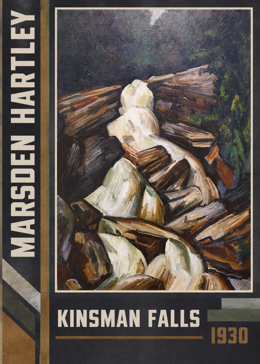 Marsden Hartley Kinsman Falls No2 - Póster