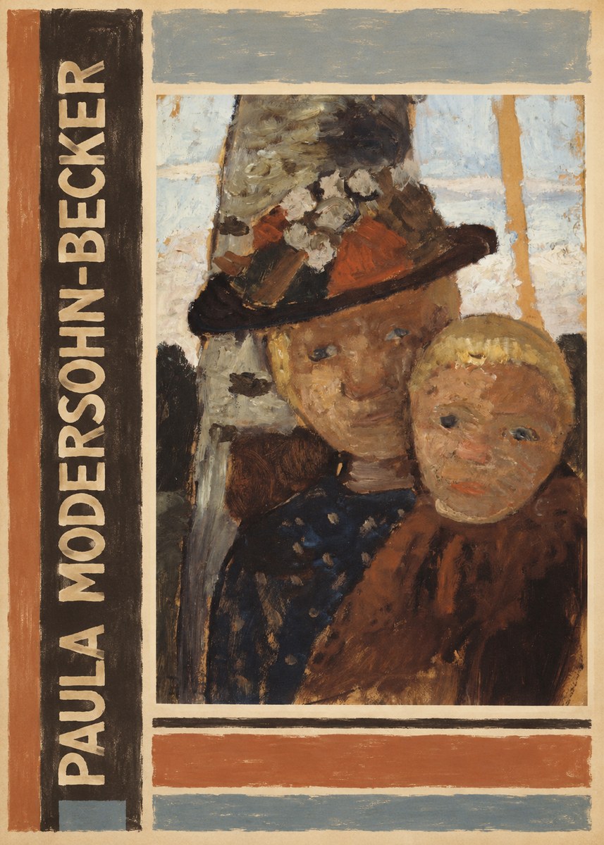 Paula Modersohn-Becker Mother and Child with Hat No2 - Póster