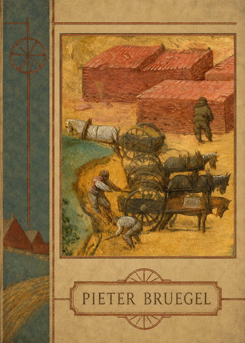 Pieter Bruegel The Brickmakers No2 - Póster