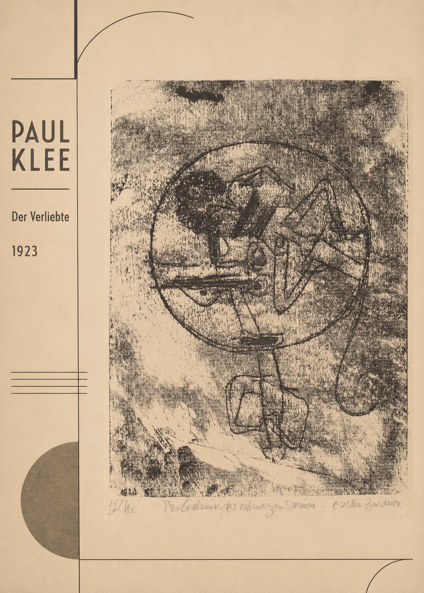 Paul Klee Der Verliebte III No2 - Póster