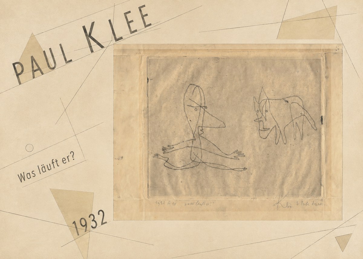 Paul Klee Was Läuft Er? No5 - Póster