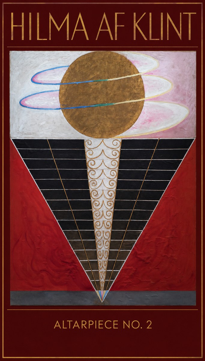 Hilma af Klint The Ten Largest, No. 1, Childhood II No3 - Póster