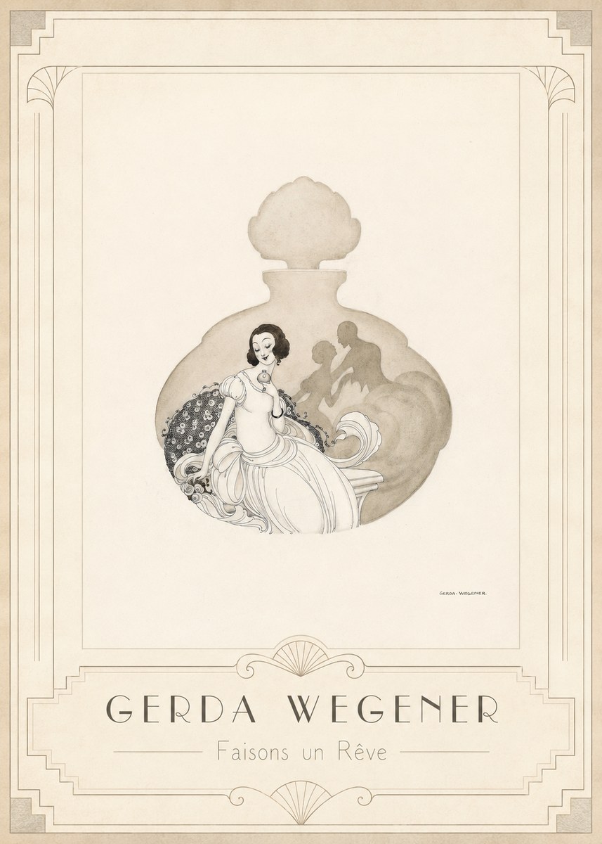 Gerda Wegener Faisons Un Rêve No1 - Póster