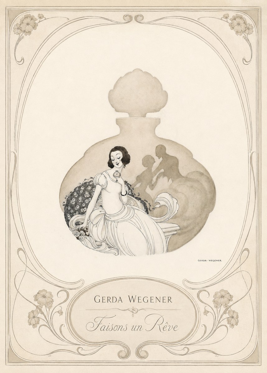 Gerda Wegener Faisons Un Rêve No3 - Póster