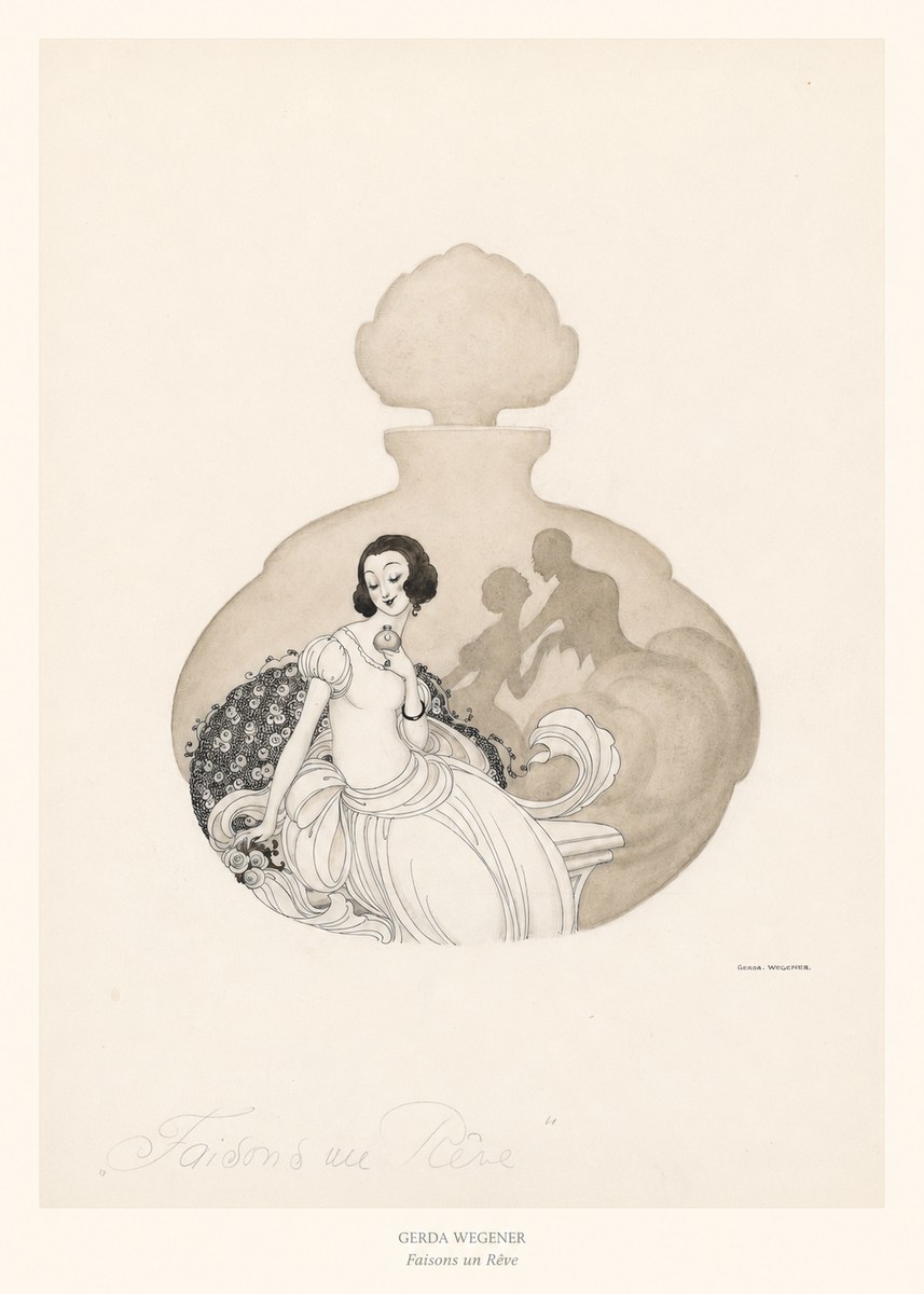 Gerda Wegener Faisons Un Rêve No6 - Póster