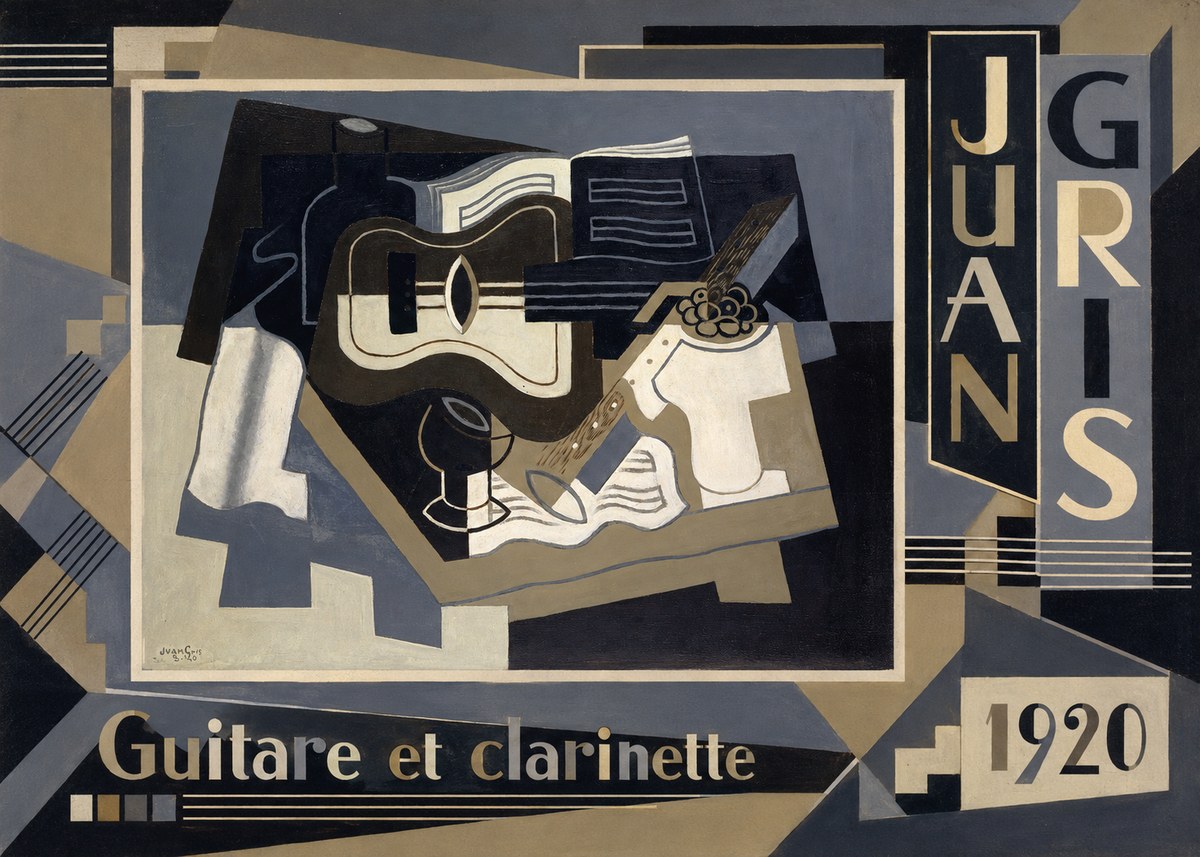 Juan Gris Guitare Et Clarinette No2 - Póster