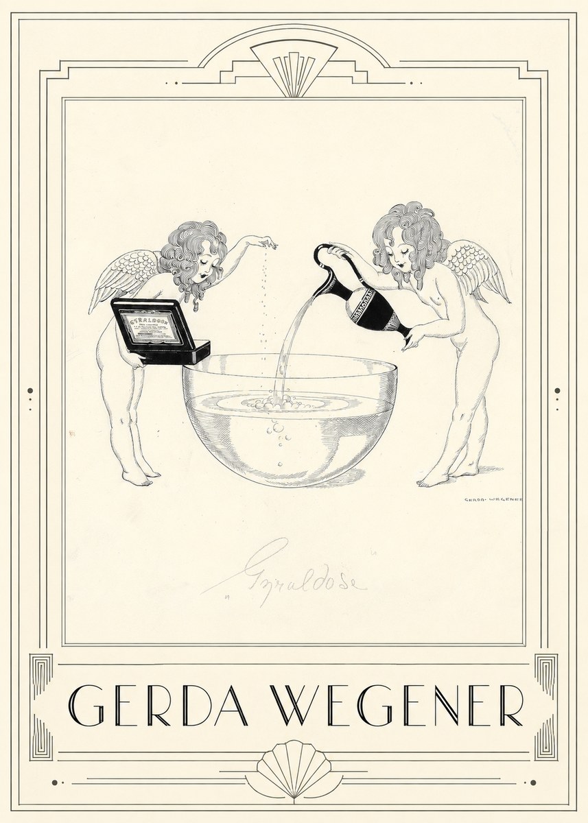 Gerda Wegener Gyraldose No1 - Póster