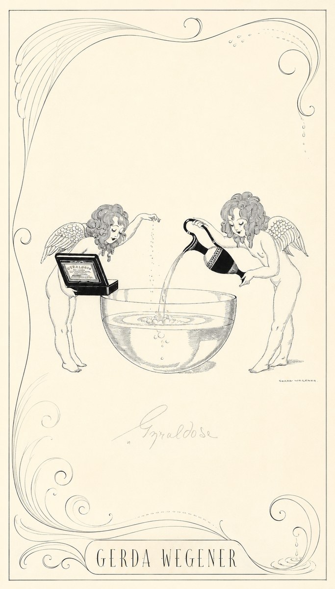 Gerda Wegener Gyraldose No2 - Póster