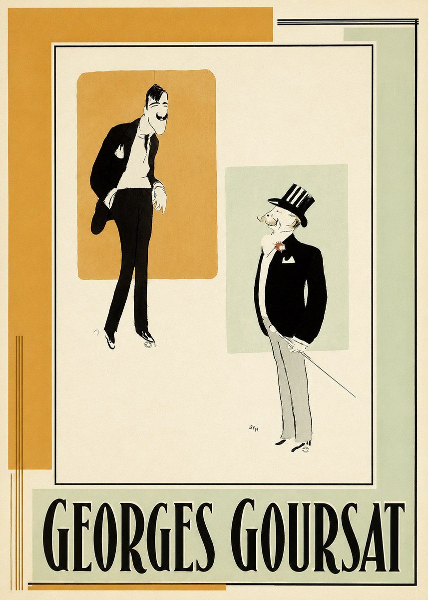Georges Goursat Georges Goursat VIII No4 - Póster