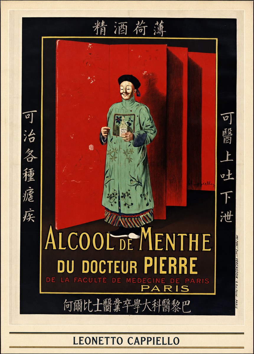 Leonetto Cappiello Alcool De Menthe Du Docteur Pierre No6 - Póster