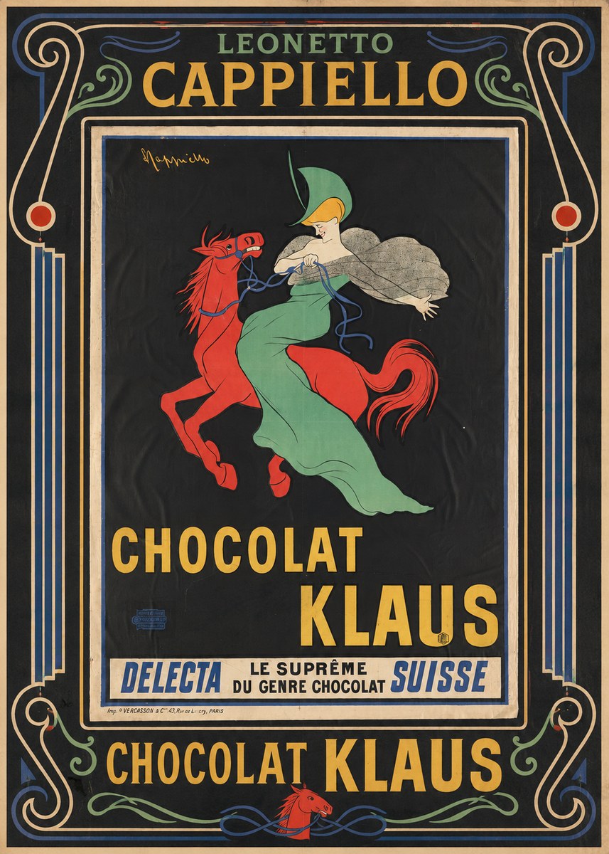 Leonetto Cappiello Chocolat Klaus III No1 - Póster