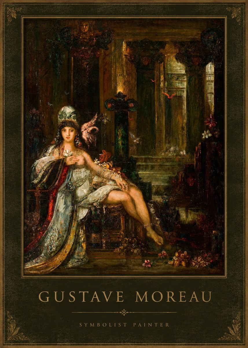 Gustave Moreau Salome III No1 - Póster