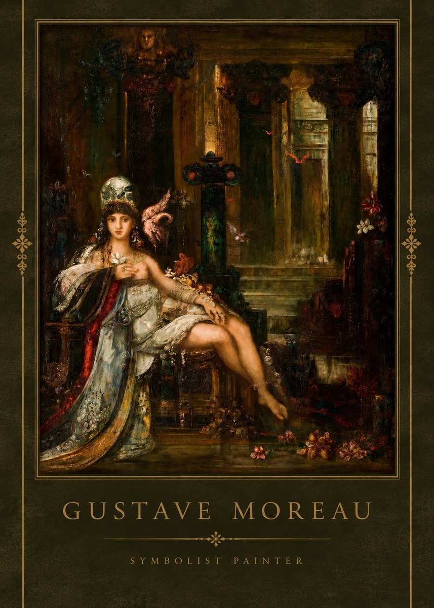 Gustave Moreau Salome III No4 - Póster
