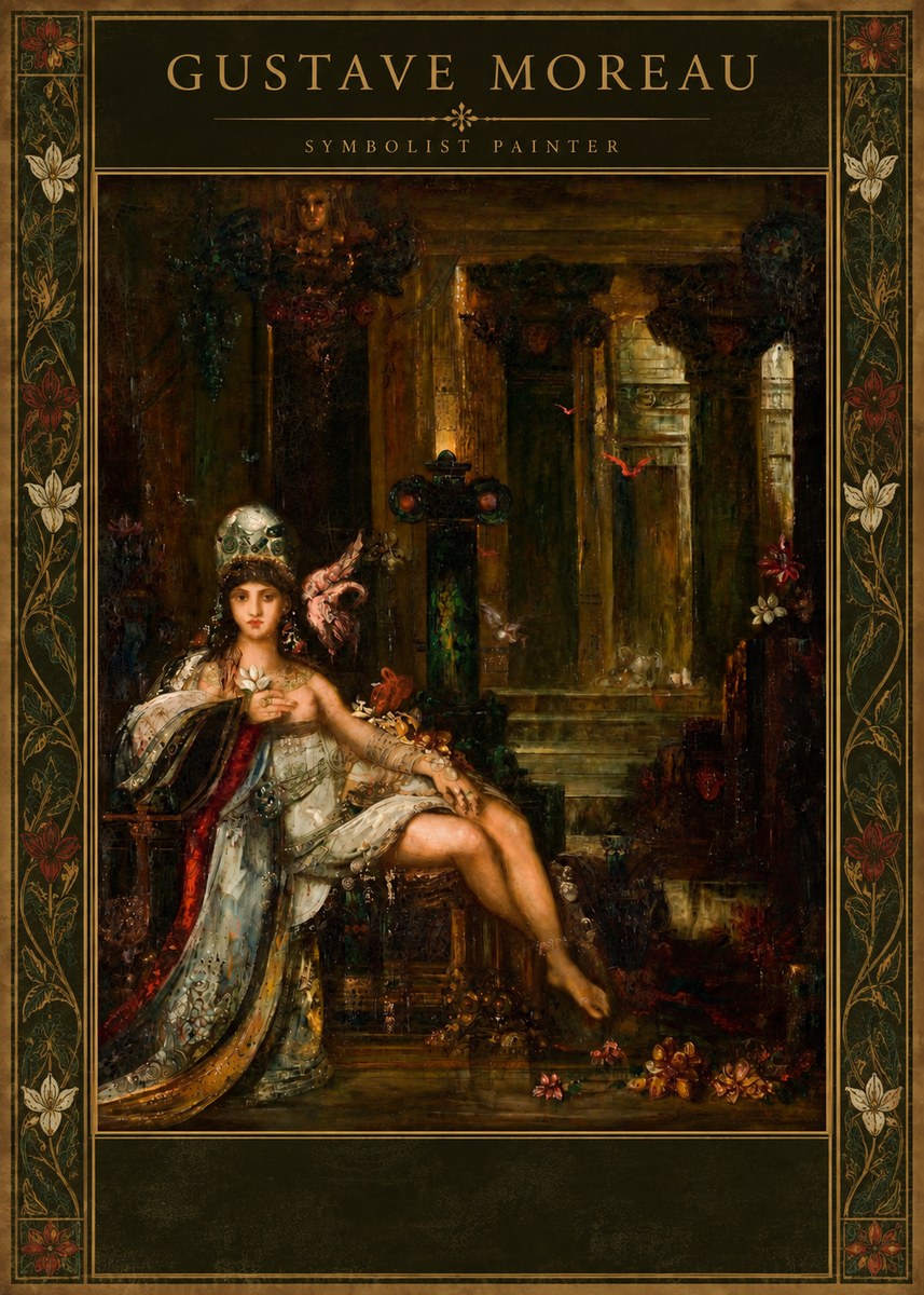Gustave Moreau Salome III No5 - Póster