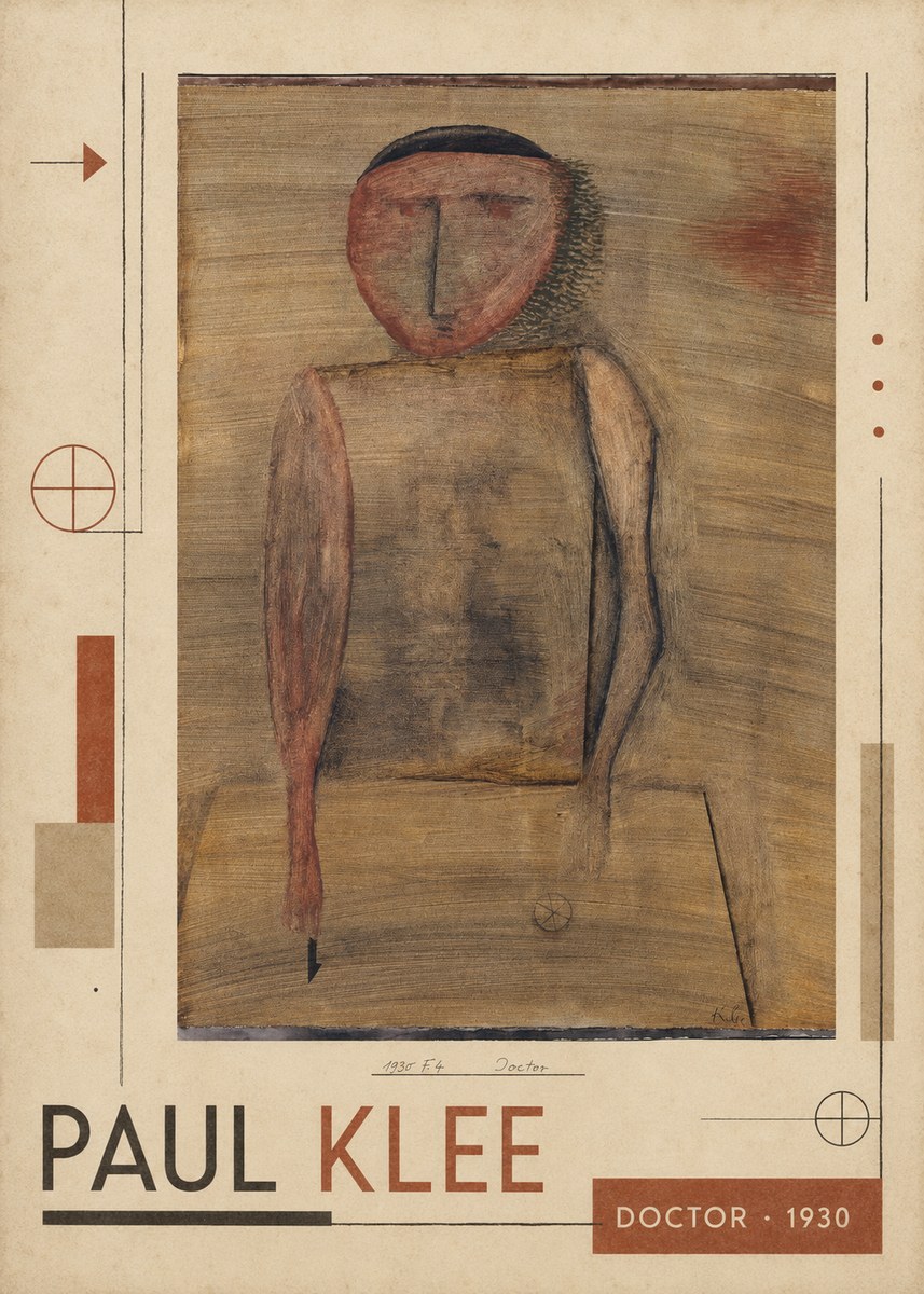 Paul Klee Doctor No4 - Póster