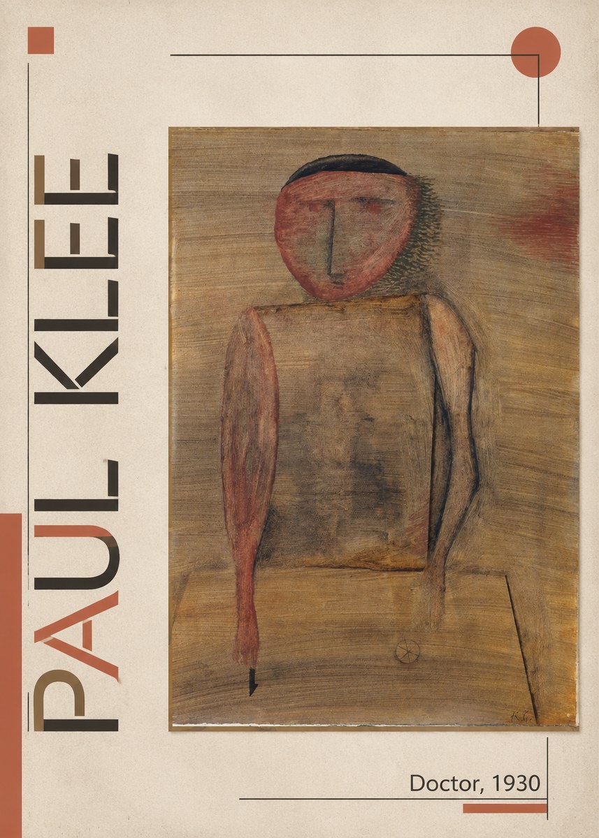 Paul Klee Doctor No6 - Póster