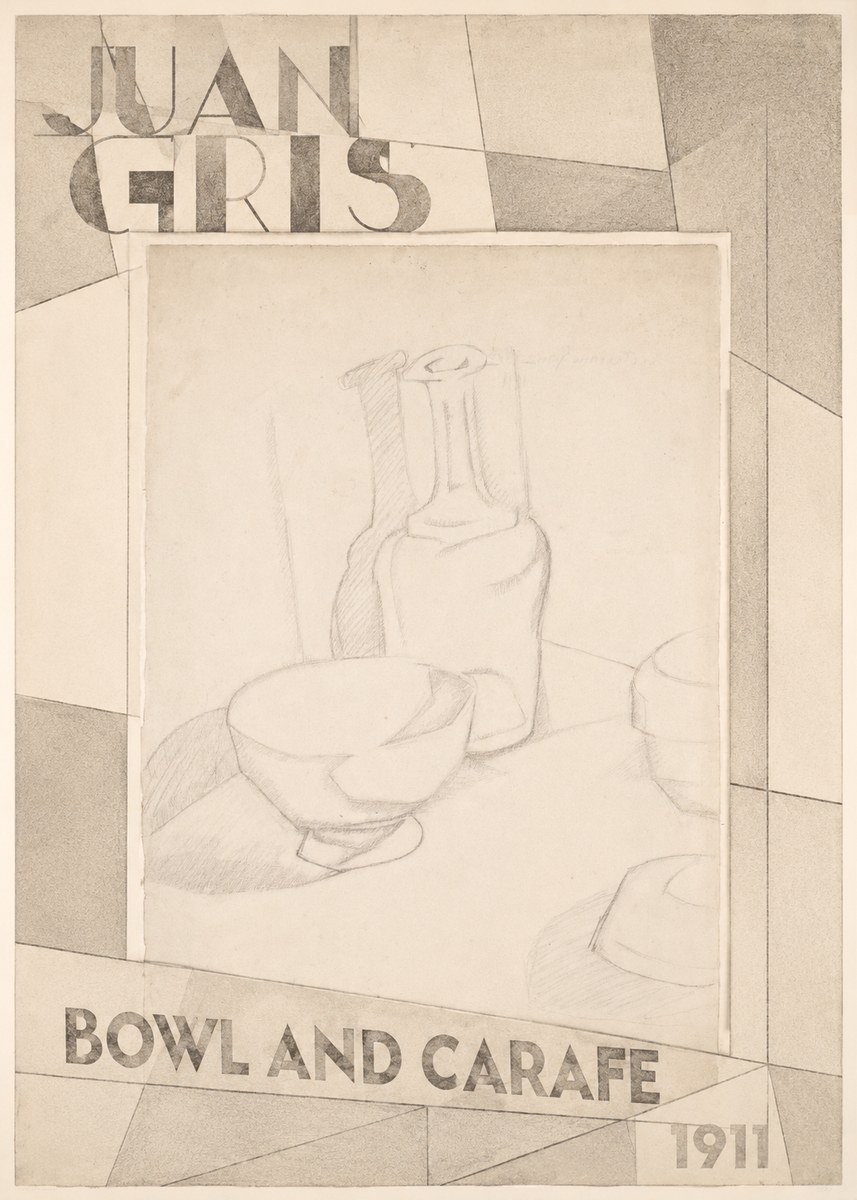 Juan Gris Bowl and Carafe No2 - Póster