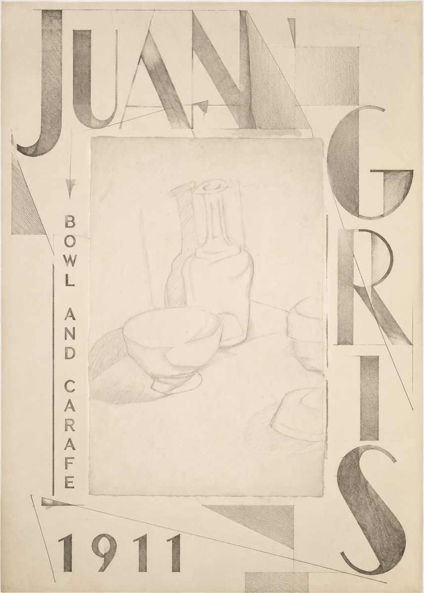 Juan Gris Bowl and Carafe No5 - Póster