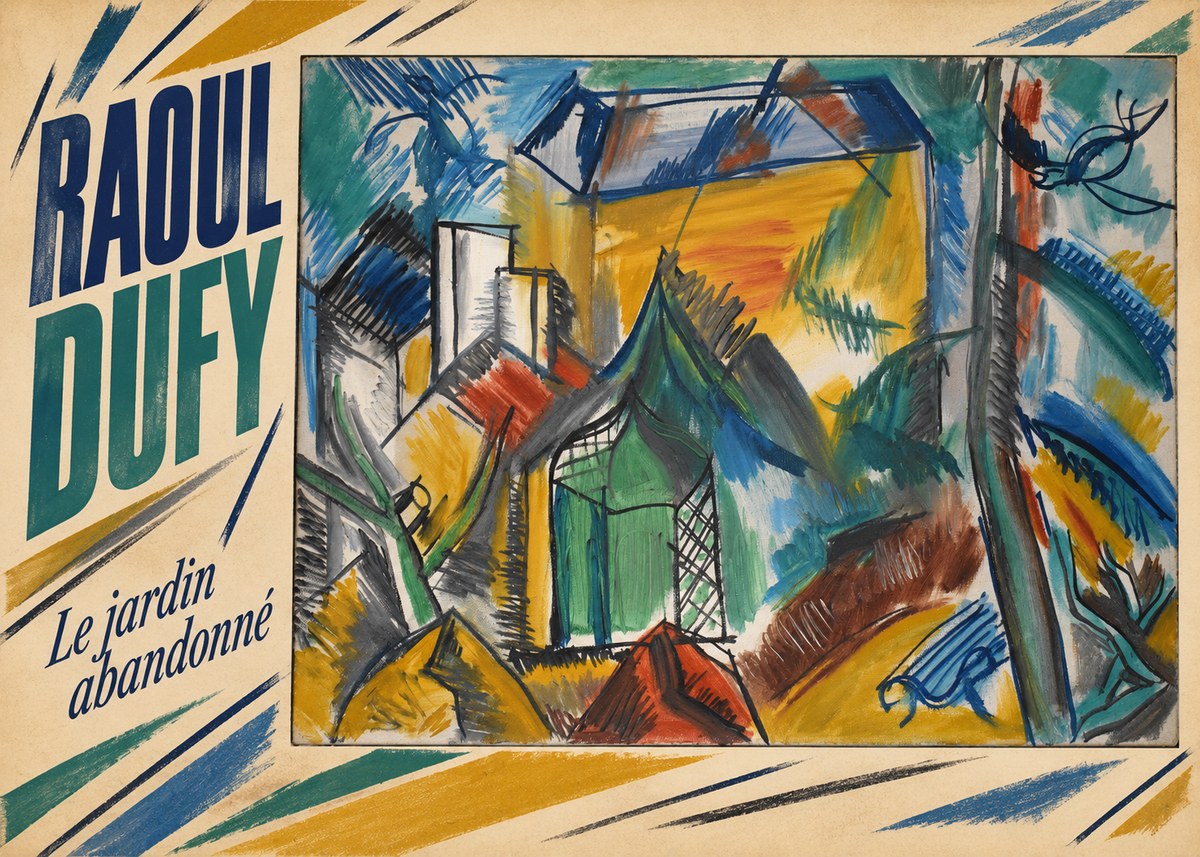 Raoul Dufy Le Jardin Abandonné No6 - Póster
