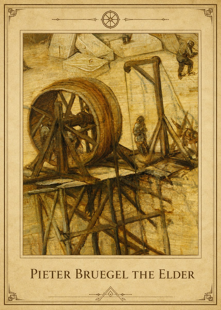 Pieter Bruegel The Tower of Babel XX No1 - Póster