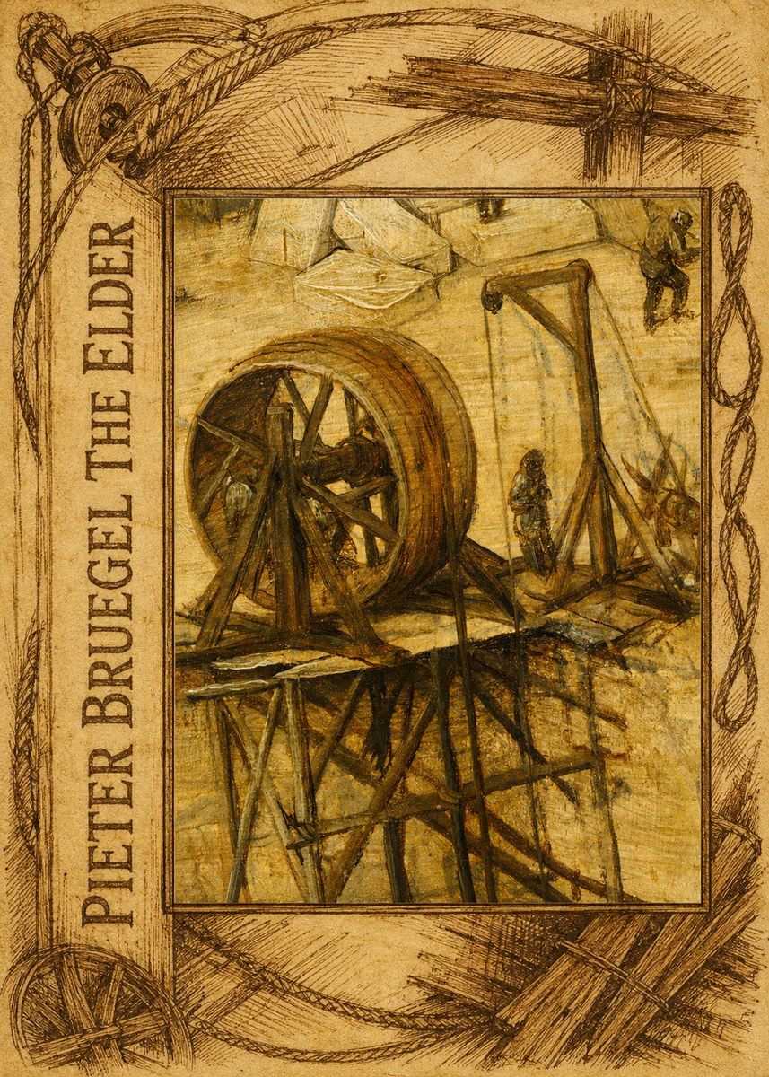 Pieter Bruegel The Tower of Babel XX No4 - Póster