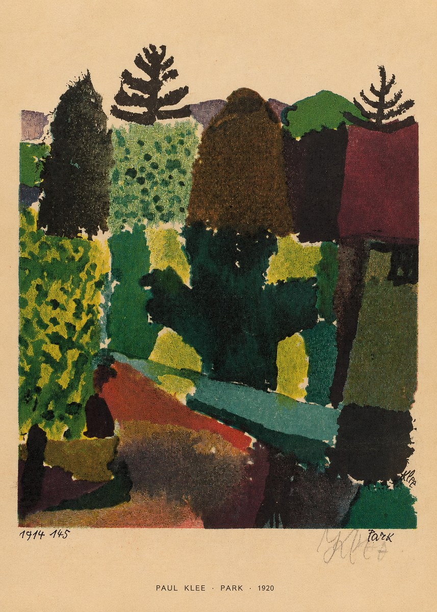 Paul Klee Park II No5 - Póster