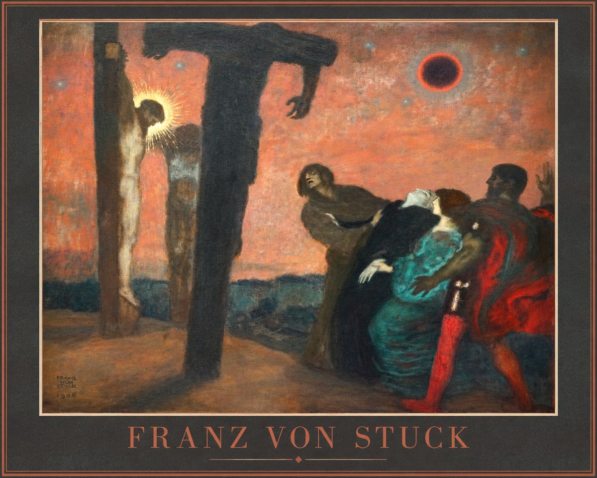 Franz von Stuck Crucifixion No1 - Póster
