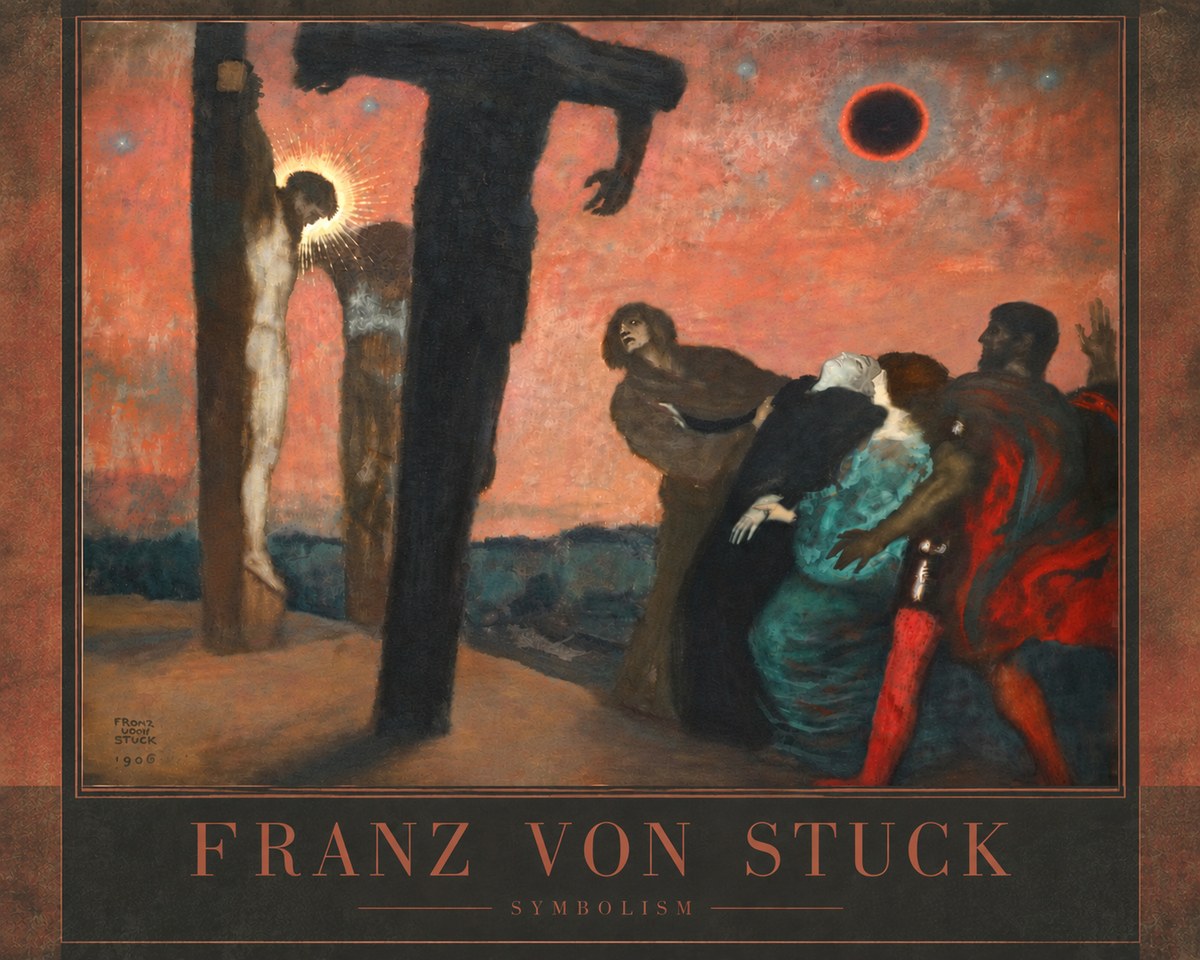 Franz von Stuck Crucifixion No5 - Póster