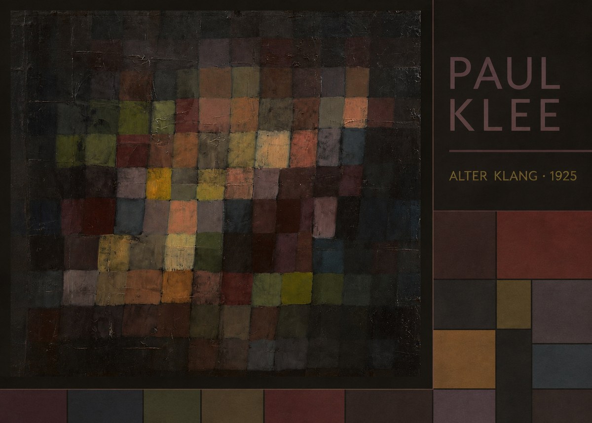 Paul Klee Alter Klang No1 - Póster