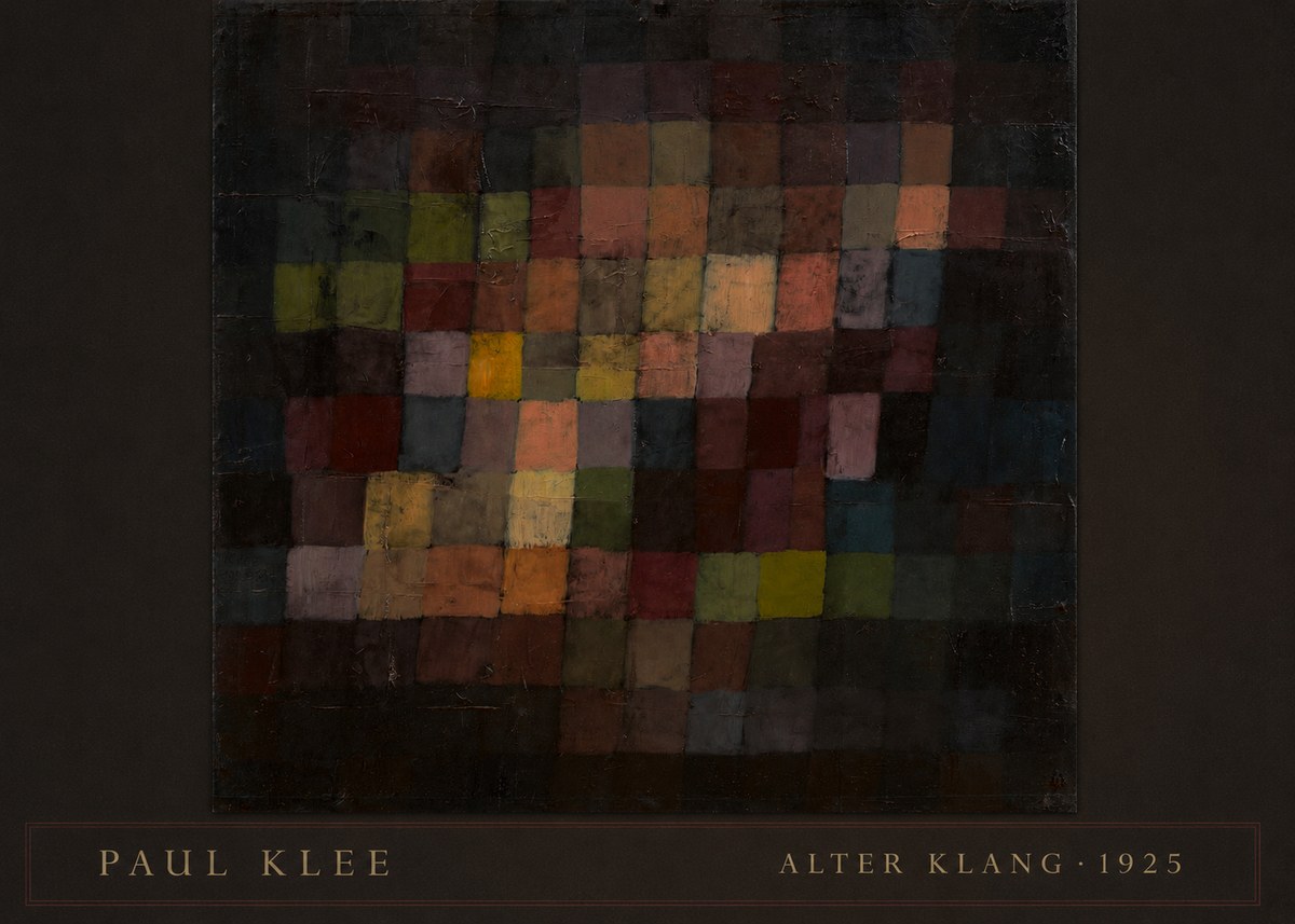 Paul Klee Alter Klang No4 - Póster