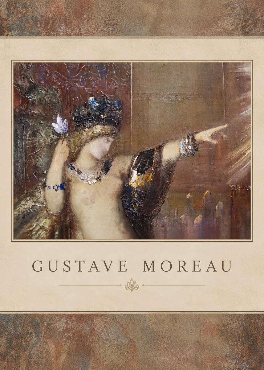 Gustave Moreau Salome IV No2 - Póster