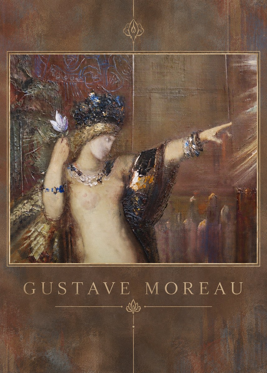 Gustave Moreau Salome IV No5 - Póster