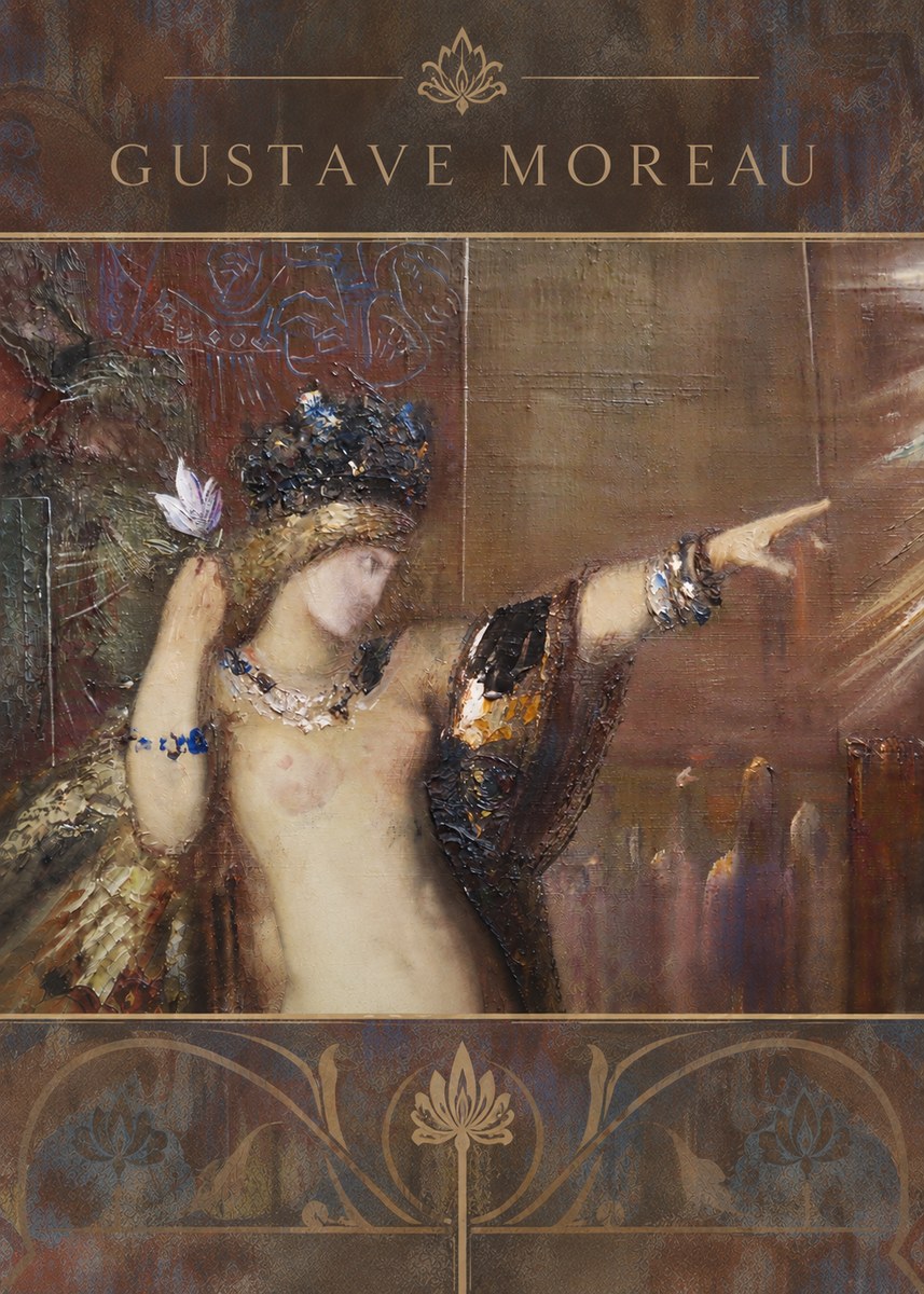 Gustave Moreau Salome IV No6 - Póster