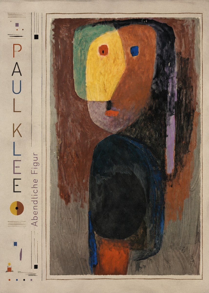 Paul Klee Abendliche Figur No3 - Póster