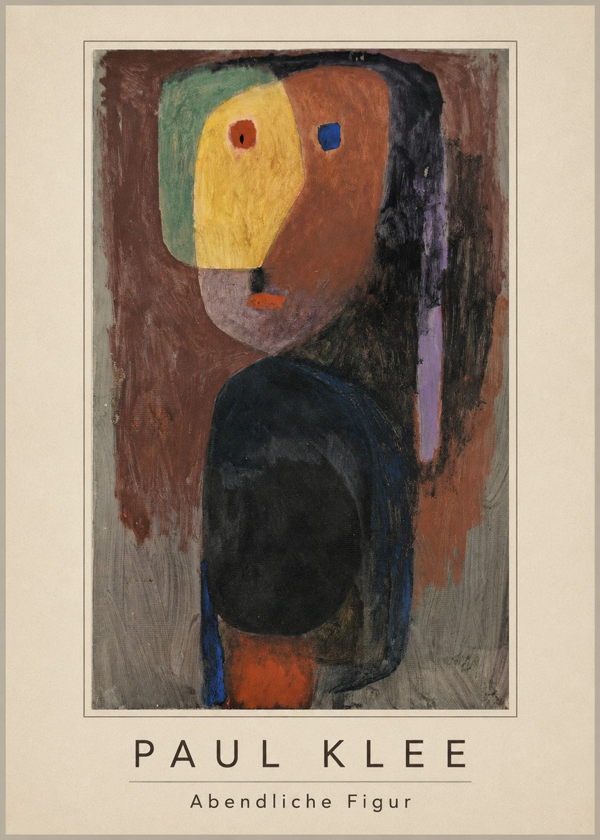 Paul Klee Abendliche Figur No4 - Póster