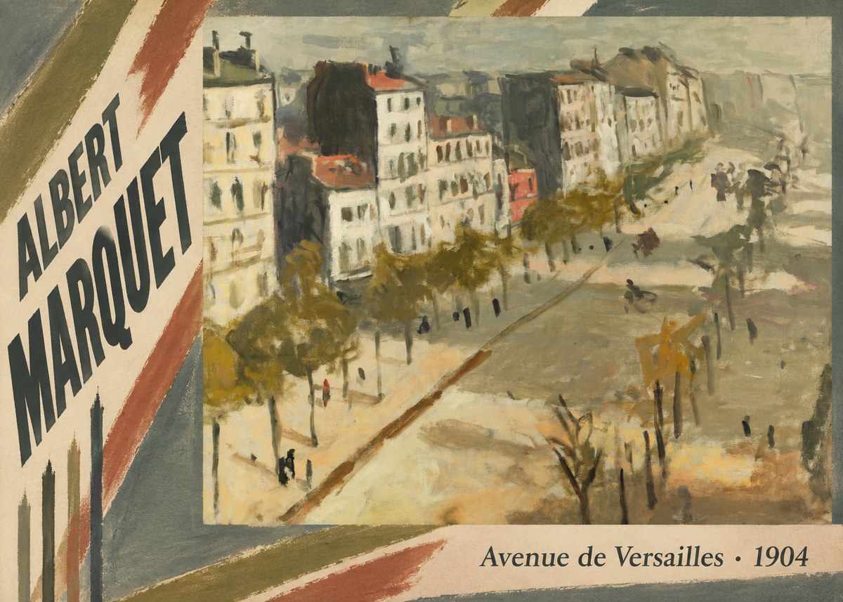 Albert Marquet Avenue De Versailles · 1904 No5 - Póster