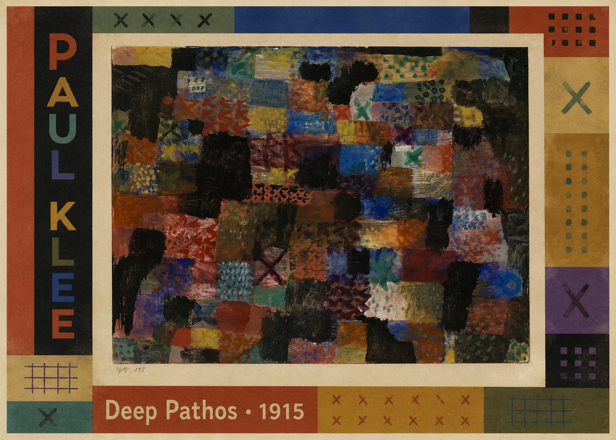 Paul Klee Deep Pathos No2 - Póster