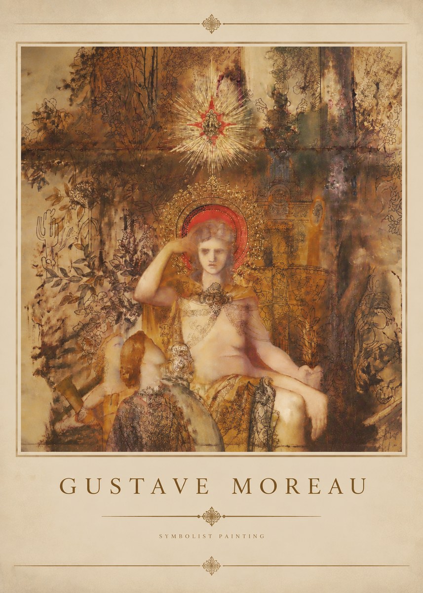 Gustave Moreau Jupiter and Semele III No3 - Póster